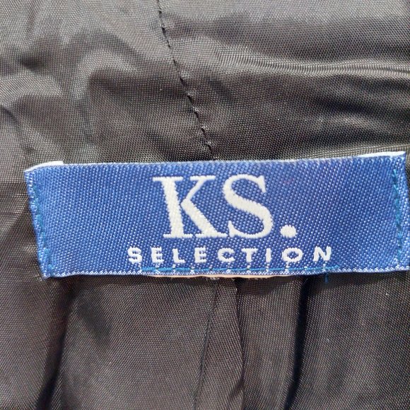 KS Selection Black 3 Button Blazer, Size US 6 DE 36 - Picture 3 of 9
